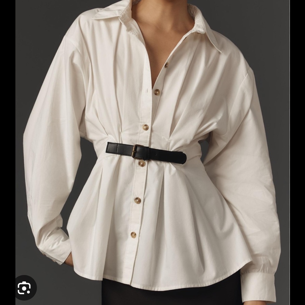 Anthropologie button down top